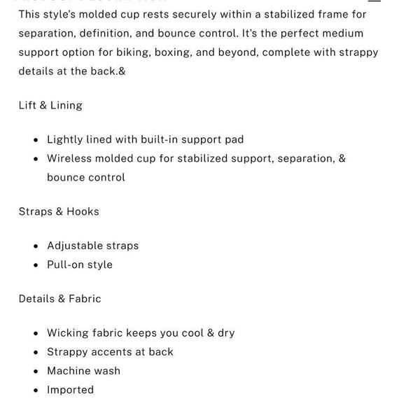 Victorias Secret Lightweight Allegro Medium Support Lined Sports bra Green - Picture 5 of 9